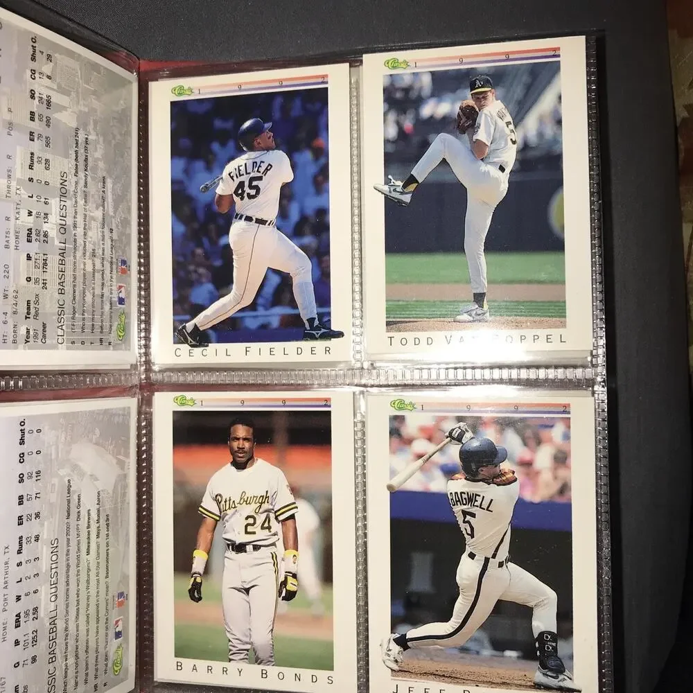 1992 CLASSIC/MAJOR LEAGUE 53 CARDS,Griffey Jr. Frank Thomas Nolan Ryan See Pic’s